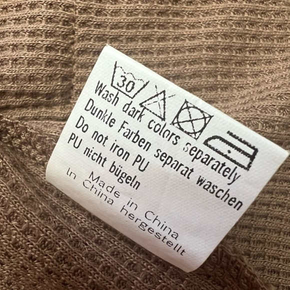 Grace Karin Waffle Knit Open Cardigan With Pockets And Wide Bat Sleeves - Picture 10 of 12